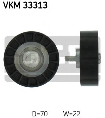 VKM 33313 SKF Ролик модуля натягувача ременя1